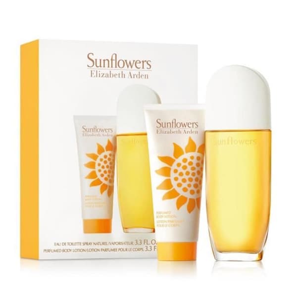 ELIZABETH ARDEN SOLROSOR EAU DE TOILETTE 100ML VAPORIZATOR + KROPPLOTION 100ML - Parfymer - ELIZABETH ARDEN