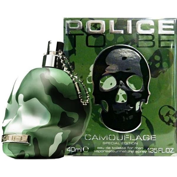 Herrparfym - POLICE - To Be Camouflage - Eau de toilette - 40 ml - Färsk - Citrus - Aromatisk