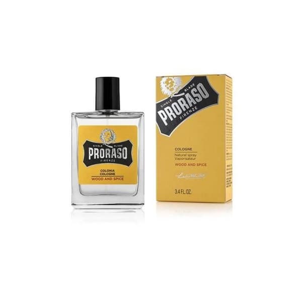 Eau de Cologne Wood & Spice 100ml Proraso