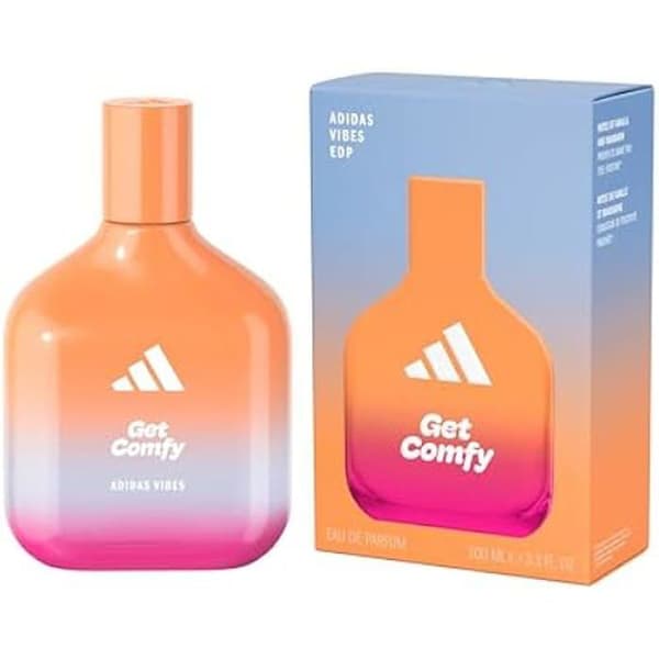 Eau de Parfum - ADIDAS - Vibes Get Comfy - Vanilj och Mandarin - 100 ml - Vegansk och långvarig
