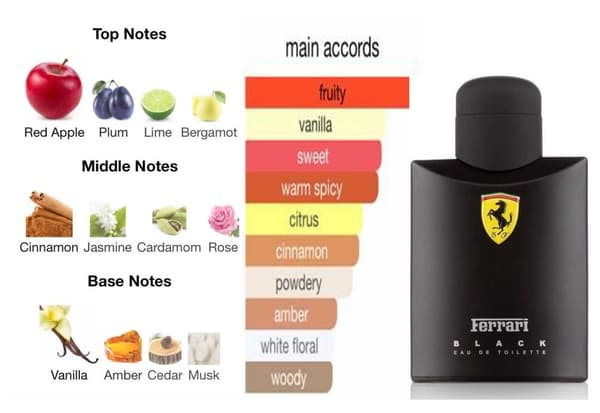 Ferrari Black Gift Set 75ml Eau De Toilette+150ml Shampoo&Shower Gel