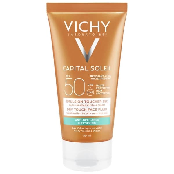 Eau de toilette Vichy IDÉAL SOLEIL emulsion anti-shine torr touch SPF50 50 ml unisex