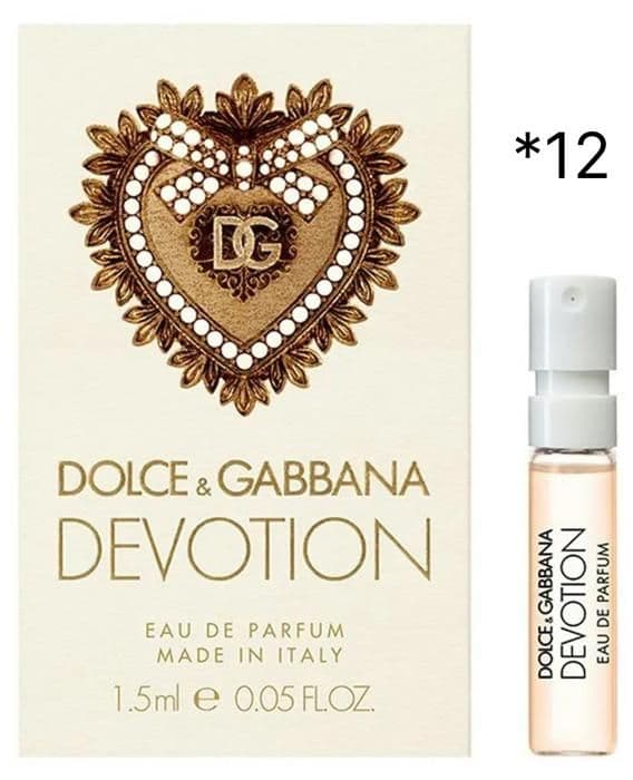 Dolce &amp; Gabanna Devotion Eau de Parfum för kvinnor 1.5ml*15