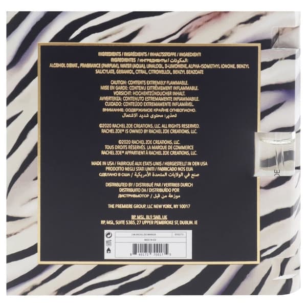 Warrior by Rachel Zoe naisille ? 0,06 oz EDP-suihkepullo kortilla (mini)