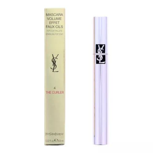 Yves Saint Laurent The Curler Sparkling Top Coat Mascara 6.6ml - Silver