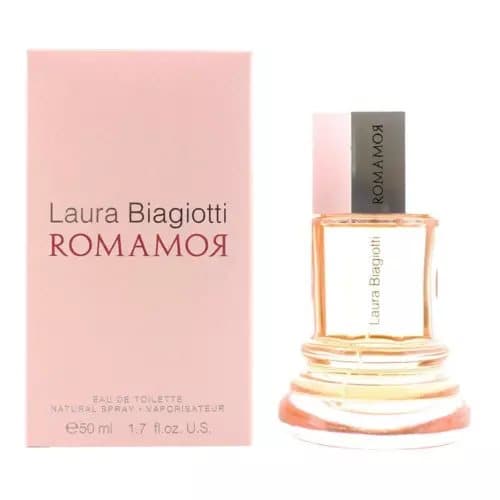 Laura Biagiotti Romamor Eau de Toilette 50ml Spray For Her - NEW. Women’s EDT