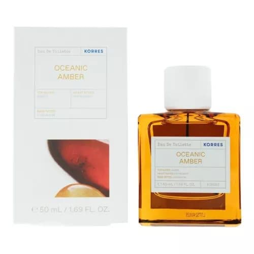 Korres Oceanic Amber Eau De Toilette 50ml Spray For Him