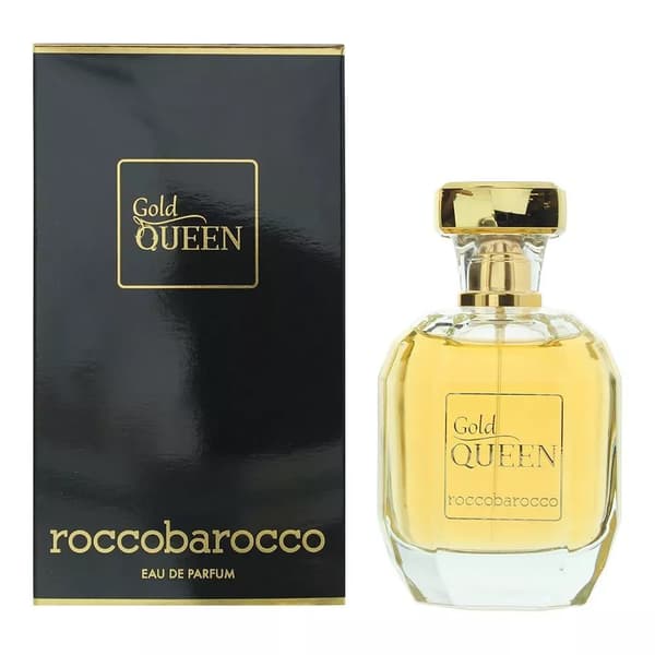 Rocco Barroco Gold Queen Eau De Parfum 100ml Spray For Her