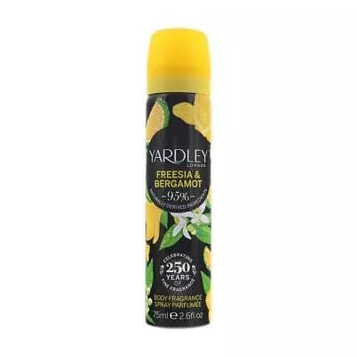 Yardley Freesia & Bergamot Body Fragrance 75ml