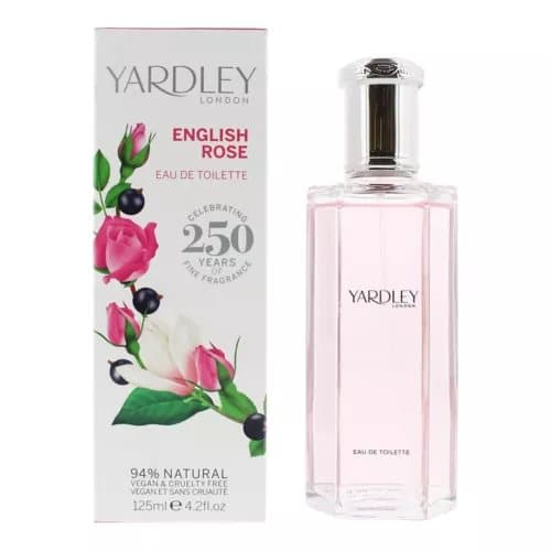 Yardley English Rose Eau de Toilette 125ml Spray Women’s - NEW. EDT - For Her