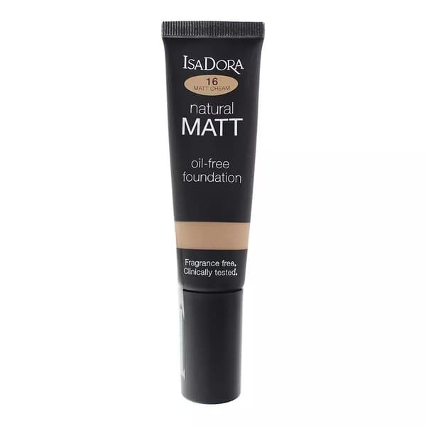 Isadora Natural Matt Oil-Free 16 Cream Foundation 35ml
