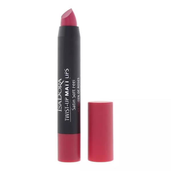 Isadora Twist-Up Matt Lips 3.3g - 64 Queen of Roses
