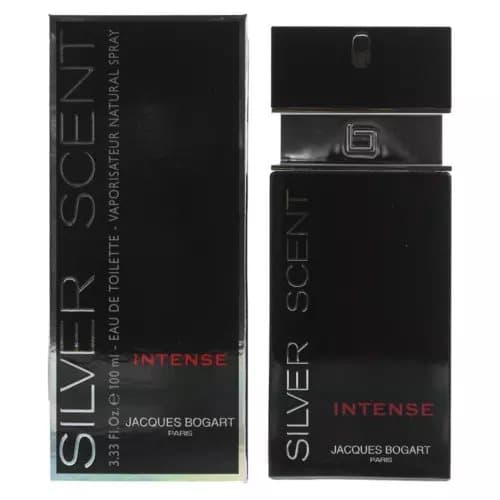 Jacques Bogart Silver Scent Intense Eau de Toilette 100ml Spray For Him - NEW.