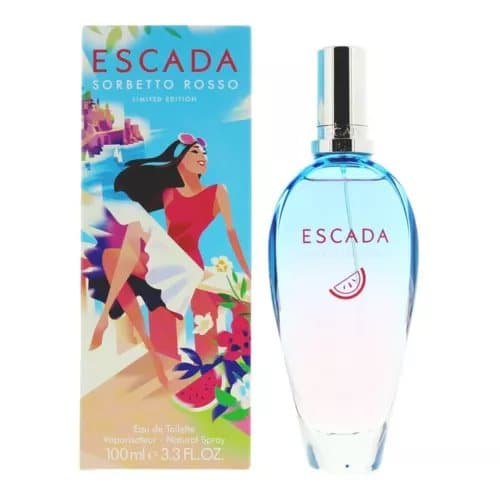 Escada Sorbetto Rosso Limited Edition Eau de Toilette 100ml Spray For Her - NEW.