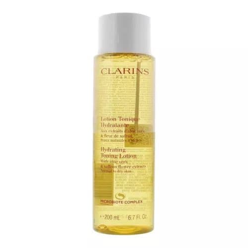 Clarins Hydrating Toning Lotion With Aloe Vera & Saffron Flower Extracts 200ml