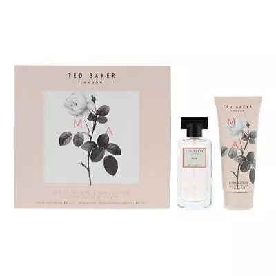 Ted Baker Mia Eau De Toilette 50ml & Body Lotion 100ml Gift Set For Her
