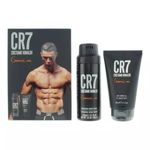 Cristiano Ronaldo Cr7 Game On Shower Gel 150ml + Body Spray 150ml Gift Set