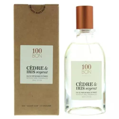 100Bon Cedre & Iris Soyeux Eau de Parfum Spray 50ml Natural Ingredients
