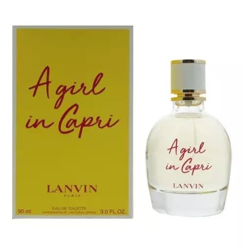 Lanvin A Girl In Capri Eau de Toilette 90ml Spray For Her - NEW. Women’s EDT