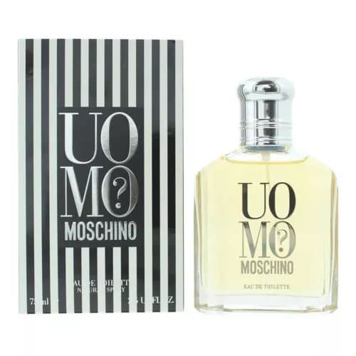 Moschino Uomo Eau de Toilette 75ml for Him Spray Mens EDT Aftershave
