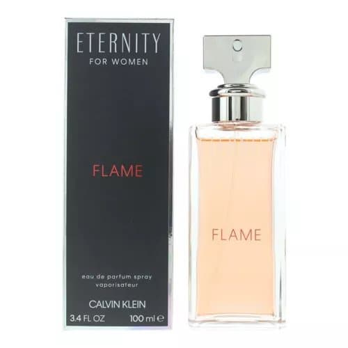 Calvin Klein Eternity Flame For Women Eau de Parfum 100ml Spray NEW. EDP For Her