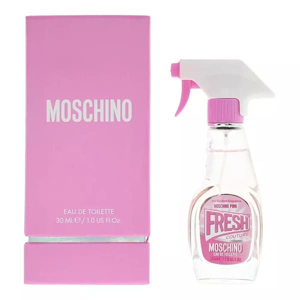 Moschino Fresh Couture Pink Eau de Toilette 30ml Spray Women’s - NEW EDT For Her