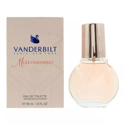 Gloria Vanderbilt Miss Vanderbilt Eau de Toilette 30ml Spray for Her