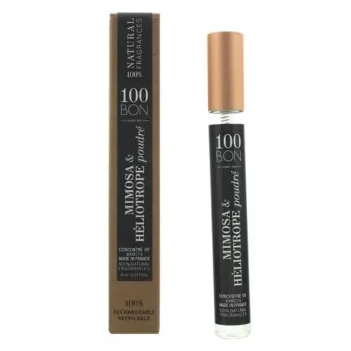 100Bon Mimosa & Heliotrope Poudre Concentre Eau de Parfum Spray 10ml Refillable