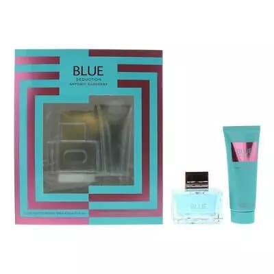Antonio Banderas Blue Seduction Eau de Toilette 80ml & Body Lotion 75ml Gift Set