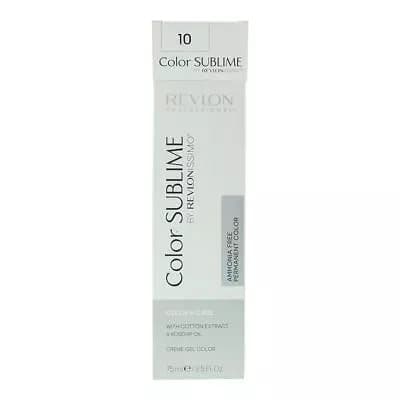 Revlon Color Sublime Permanent Hair Colour 75ml - 10 Lightest Blonde