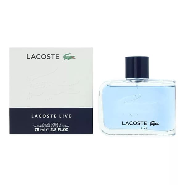 Lacoste Live Eau de Toilette 75ml Spray for Him