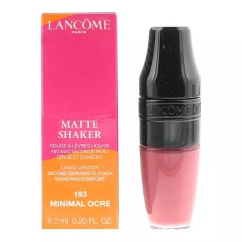Lancome Matte Shaker 193 Minimal Ocre Liquid Lipstick 6.2ml
