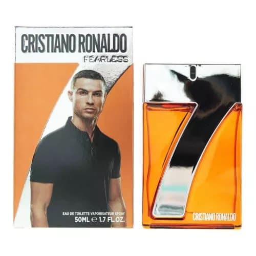 Cristiano Ronaldo Cr7 Fearless Eau de Toilette 50ml Spray for Him