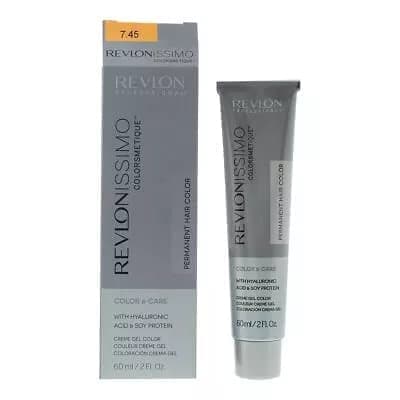 Revlon Revlonissimo Colorsmetique Hair Colour 60ml - 7.45 Medium Mahogany Copper