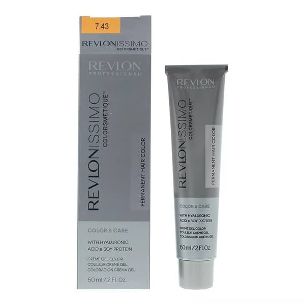 Revlon Revlonissimo Colorsmetique Hair Colour 60ml - 7.43 Golden Copper Blonde