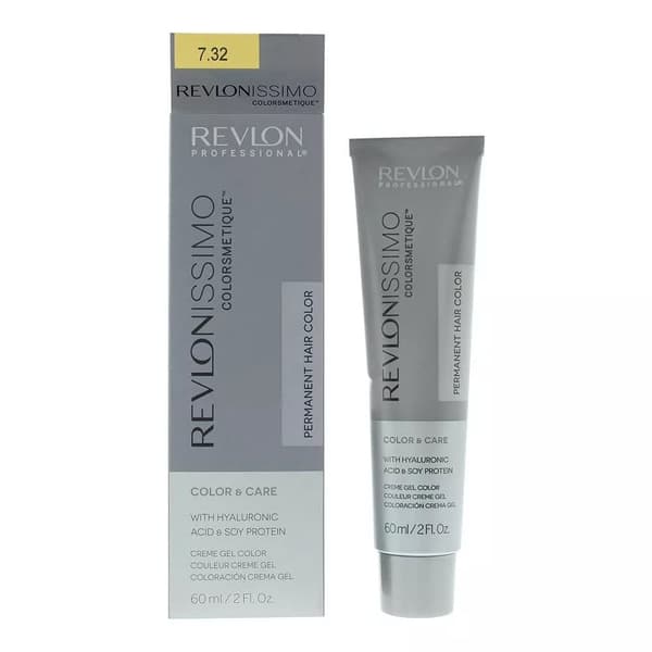 Revlon Revlonissimo Colorsmetique Hair Colour 60ml 7.32 Medium Golden Pearl