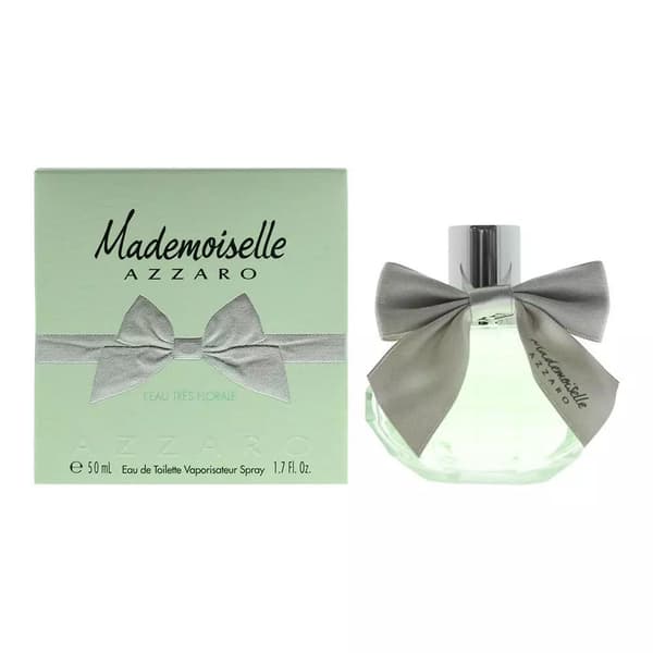Azzaro Mademoiselle L’Eau Tres Florale Eau de Toilette 50ml Spray For Her - NEW.