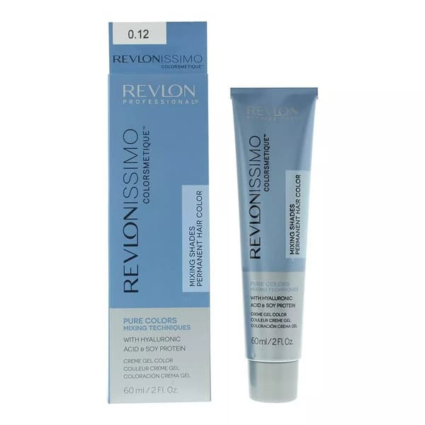 Revlon Revlonissimo Colorsmetique Hair Colour 60ml - 0.12 Iridescent Grey