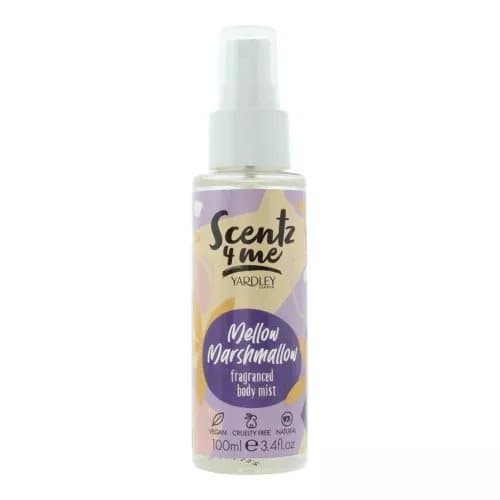 Yardley Scentz 4 Me Mellow Marshmallow Fragranced Body Mist 100ml