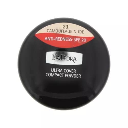 Isadora Ultra Cover Compact Powder Anti Redness SPF 20 10g - 23 Camouflage Nude