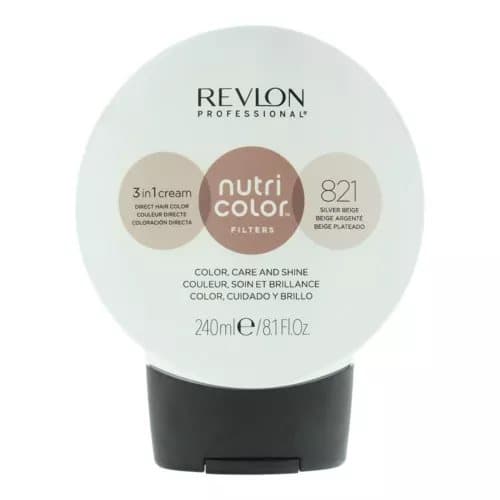 Revlon Nutri Color Filters 3 in 1 Cream Hair Colour 240ml - 821 Silver Beige
