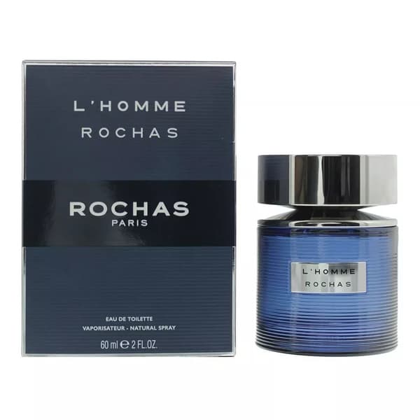 Rochas L’Homme Eau de Toilette 60ml Spray For Him - NEW. Men’s EDT
