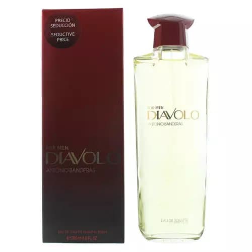 Antonio Banderas Diavolo For Men Eau de Toilette 200ml Spray - NEW. Men’s EDT