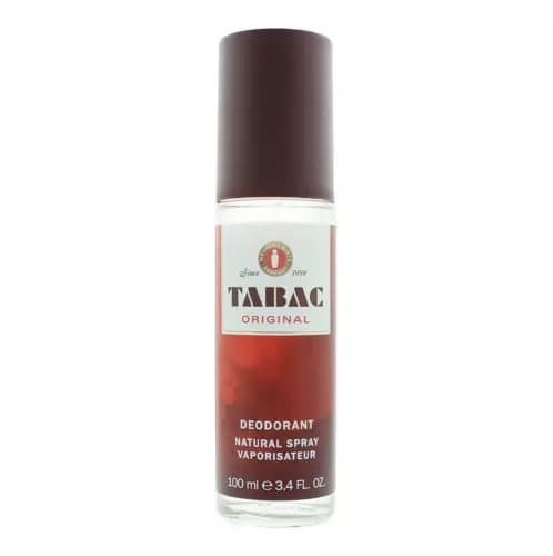 Tabac Original Deodorant Natural Spray 100ml Men’s NEW.