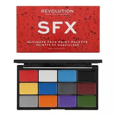 Revolution SFX Ultimate Face Paint Palette 12 x 1g