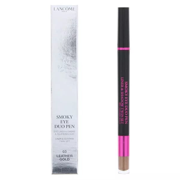 Lancome Smoky Eye Duo Pen Liner & Shadow Twin Set 0.5g - 03 Leather Gold