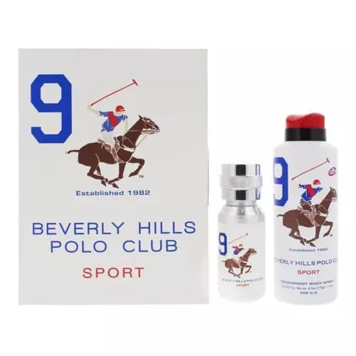 Beverly Hills Polo Club Sport 9 Eau de Toilette 50ml & Deodorant Spray 175ml