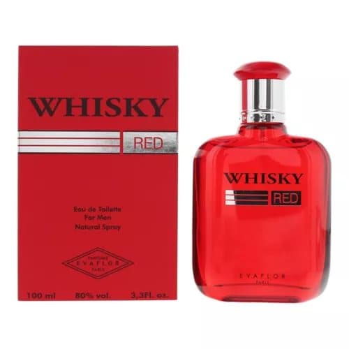 Evaflor Whisky Red Eau De Toilette 100ml Spray For Him