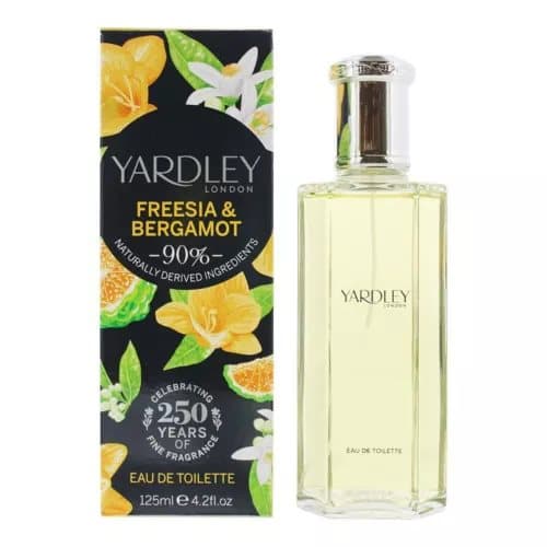 Yardley Freesia & Bergamot Eau de Toilette 125ml Spray For Her - NEW Women’s EDT