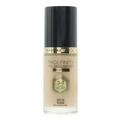 Max Factor Face Finity All Day Flawless 3 In 1 Foundation 30ml - W44 Warm Ivory